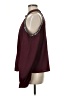 Shein Burgundy Long Sleeve Blouse Size 8 - 10 - photo 5