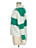 T Tahari Color Block Green Pullover Sweater Size XL - photo 5