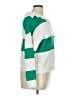 T Tahari Color Block Green Pullover Sweater Size XL - photo 4