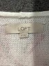 Ann Taylor LOFT Paisley White Pullover Sweater Size XS - photo 7