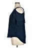 B.wear Blue Short Sleeve Blouse Size XL - photo 5