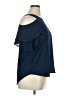 B.wear Blue Short Sleeve Blouse Size XL - photo 4