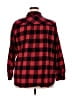 Croft & Barrow Plaid Red Long Sleeve Button-Down Shirt Size 2X - photo 2