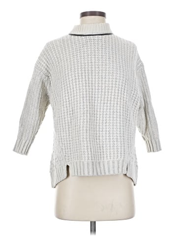 White + Warren Pullover Sweater (view 1)