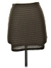 Unbranded Solid Brown Casual Skirt Size S (estimated) - photo 1