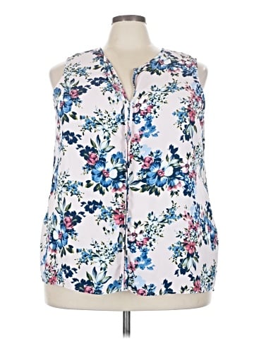 B Collection by Bobeau Sleeveless Blouse (view 1)