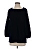 Madison 100% Polyester Black Blue 3/4 Sleeve Blouse Size XS - photo 1