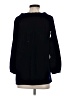Madison 100% Polyester Black Blue 3/4 Sleeve Blouse Size XS - photo 2