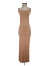 Unbranded Tan Casual Dress Size XXS (estimated) - photo 1