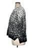 Dana Buchman 100% Cotton Animal Print Black Pullover Sweater Size XL - photo 5