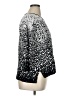 Dana Buchman 100% Cotton Animal Print Black Pullover Sweater Size XL - photo 4