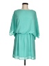 Assorted Brands 100% Polyester Solid Teal Green Casual Dress Size M - photo 1