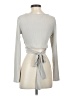 B.wear Gray Long Sleeve Top Size S - photo 2