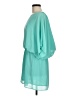 Assorted Brands 100% Polyester Solid Teal Green Casual Dress Size M - photo 5