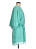 Assorted Brands 100% Polyester Solid Teal Green Casual Dress Size M - photo 4