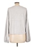 Unbranded Metallic Silver Pullover Sweater Size L - photo 2