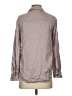 Bella Dahl Metallic Tan Long Sleeve Button-Down Shirt Size XS - photo 2
