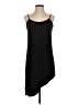 Unbranded Solid Black Casual Dress Size Sm - photo 1