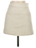 OAK + FORT Chevron-herringbone Ivory Wool Skirt Size 0 - photo 1