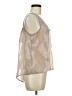 Assorted Brands 100% Polyester Tan Sleeveless Blouse Size M - photo 4
