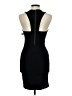 Devlin Solid Black Cocktail Dress Size M - photo 2