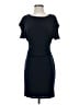 Ann Taylor Solid Black Casual Dress Size XS - photo 1