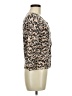 Ann Taylor LOFT Chevron-herringbone Brown Pullover Sweater Size M - photo 4