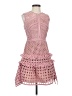 Self-Portrait 100% Polyester Pink Cocktail Dress Size 4 - photo 1