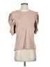 Unbranded Tan Short Sleeve Top Size S - photo 1