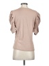 Unbranded Tan Short Sleeve Top Size S - photo 2