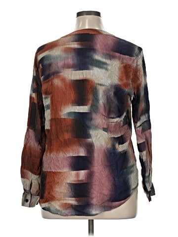 Tribal Long Sleeve Blouse (view 2)