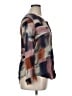 Tribal Color Block Brown Long Sleeve Blouse Size XL - photo 4
