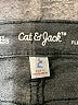 Cat & Jack Hearts Black Jeans Size 4 - photo 3