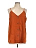 Unbranded Orange Sleeveless Blouse Size L - photo 1
