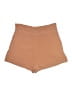 Charlotte Russe 100% Polyester Solid Brown Khaki Shorts Size XL - photo 2