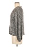 Eyeshadow Metallic Gray Pullover Sweater Size M (estimated) - photo 5
