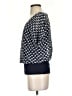 CAbi 100% Polyester Blue Short Sleeve Blouse Size XS - photo 5