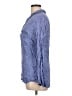 Splendid Blue Long Sleeve Blouse Size L - photo 5