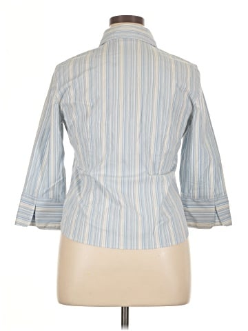 Worthington 3/4 Sleeve Button-Down Shirt (view 2)