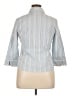 Worthington Stripes Blue 3/4 Sleeve Button-Down Shirt Size 16 - photo 2