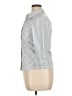 Worthington Stripes Blue 3/4 Sleeve Button-Down Shirt Size 16 - photo 5