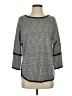 Max Studio Gray 3/4 Sleeve Top Size S - photo 1