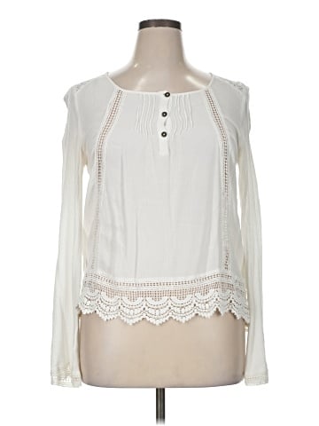 Jolt Long Sleeve Blouse (view 1)