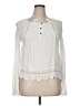 Jolt 100% Rayon Ivory Long Sleeve Blouse Size XL - photo 1