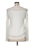 Jolt 100% Rayon Ivory Long Sleeve Blouse Size XL - photo 2