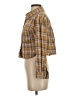 Aiden 100% Cotton Plaid Brown Long Sleeve Button-Down Shirt Size S - photo 5