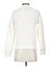 Ann Taylor 100% Polyester White Pullover Sweater Size S - photo 2