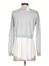 Susina Silver Pullover Sweater Size S - photo 2