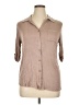 Lavish Tan 3/4 Sleeve Blouse Size XL - photo 1