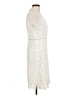 Reiss 100% Polyester Ivory White Cocktail Dress Size 8 - photo 4